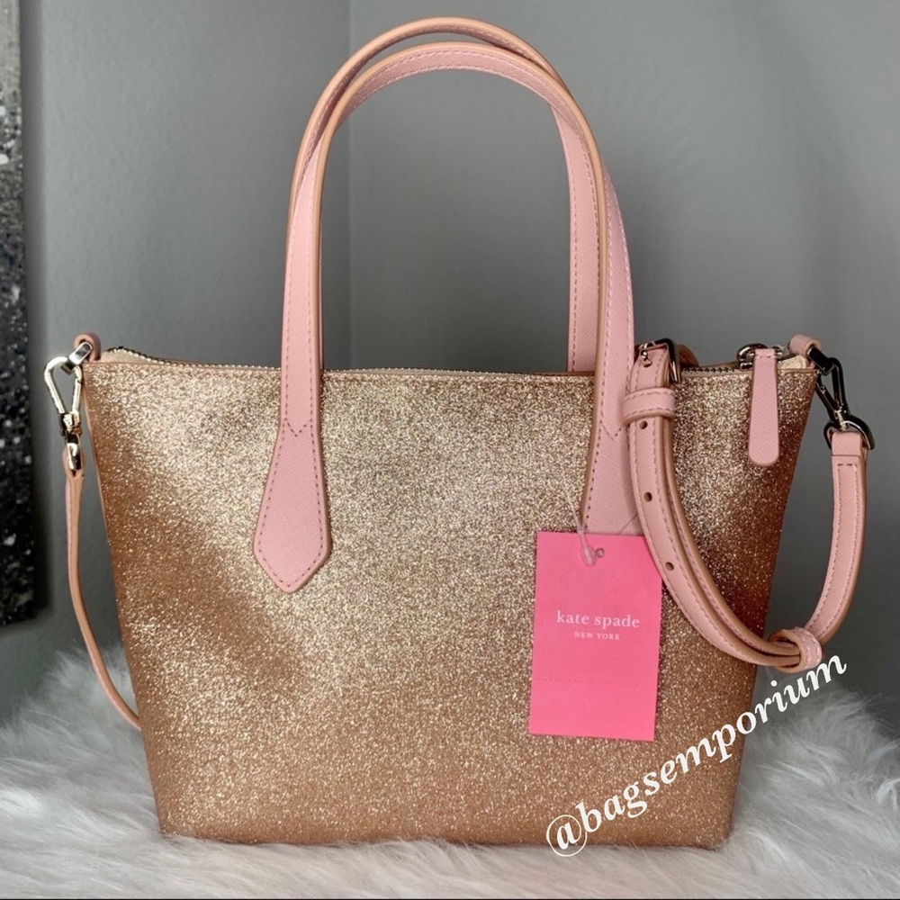 💫SALE 💫 Kate Spade Joeley SM Glitter Satchel Bag - Picture 4 of 8